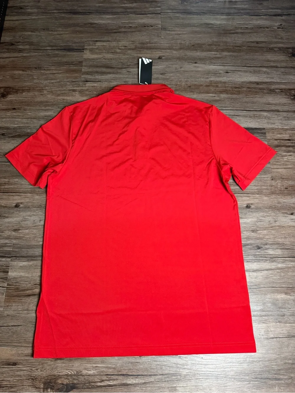 adidas Red Texas Tech Polo Shirt